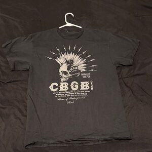 Black Graphic Tee for Men